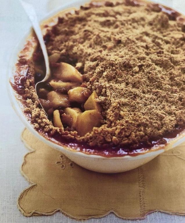Mincemeat and Apple Crumble