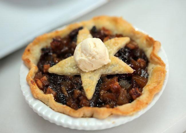 Mincemeat and Brandy Butter Tart