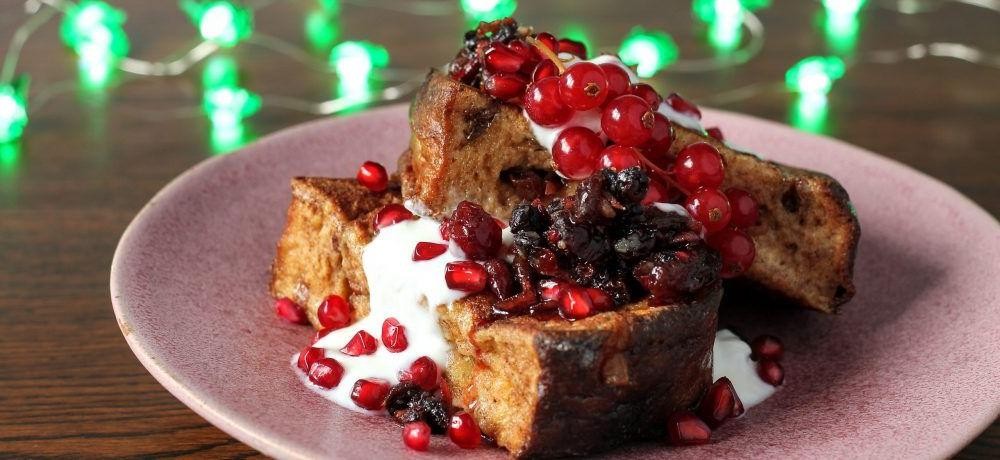 Mincemeat-Stuffed French Toast