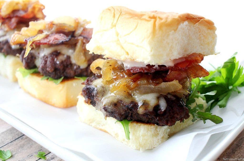 Mini Beef Sliders with Caramelized Onions