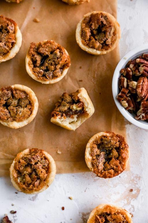 Mini Pecan Tarts with Honey Drizzle