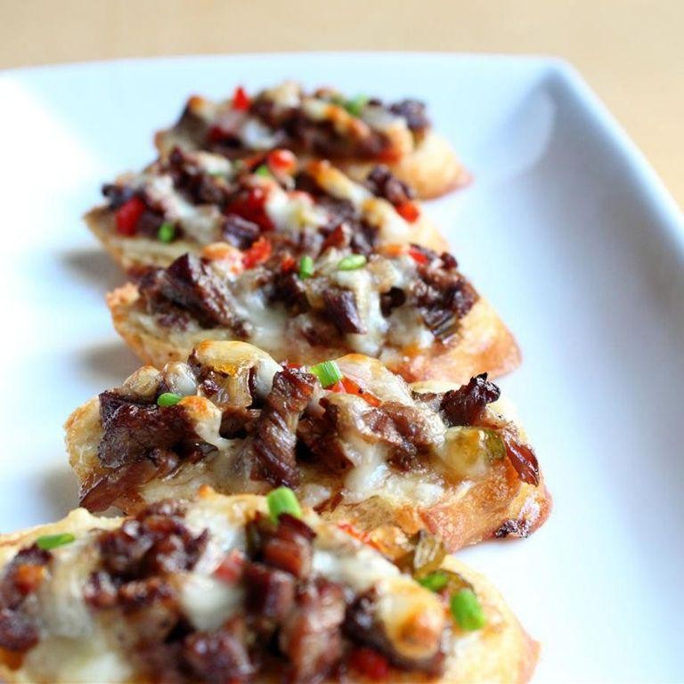 Mini Philly Cheesesteaks