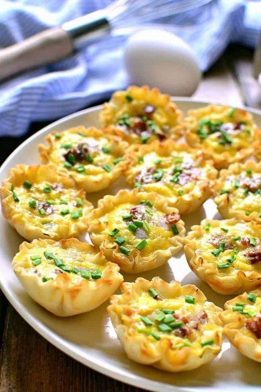 Mini Quiche Lorraine Bites