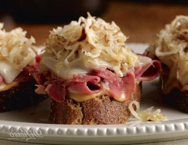 Mini Reuben Sandwiches