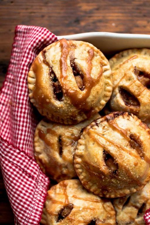Mini fruit hand pies with leftover pie crust