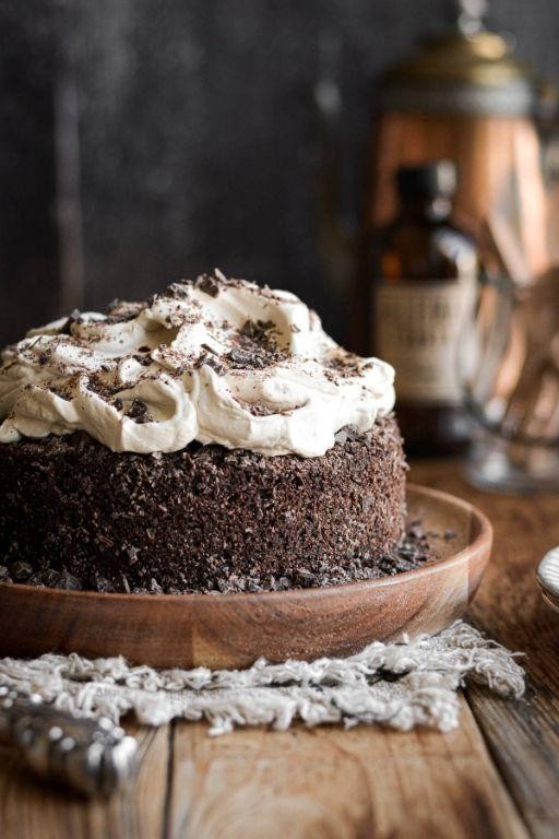 Mocha Espresso Whip Cream Cake