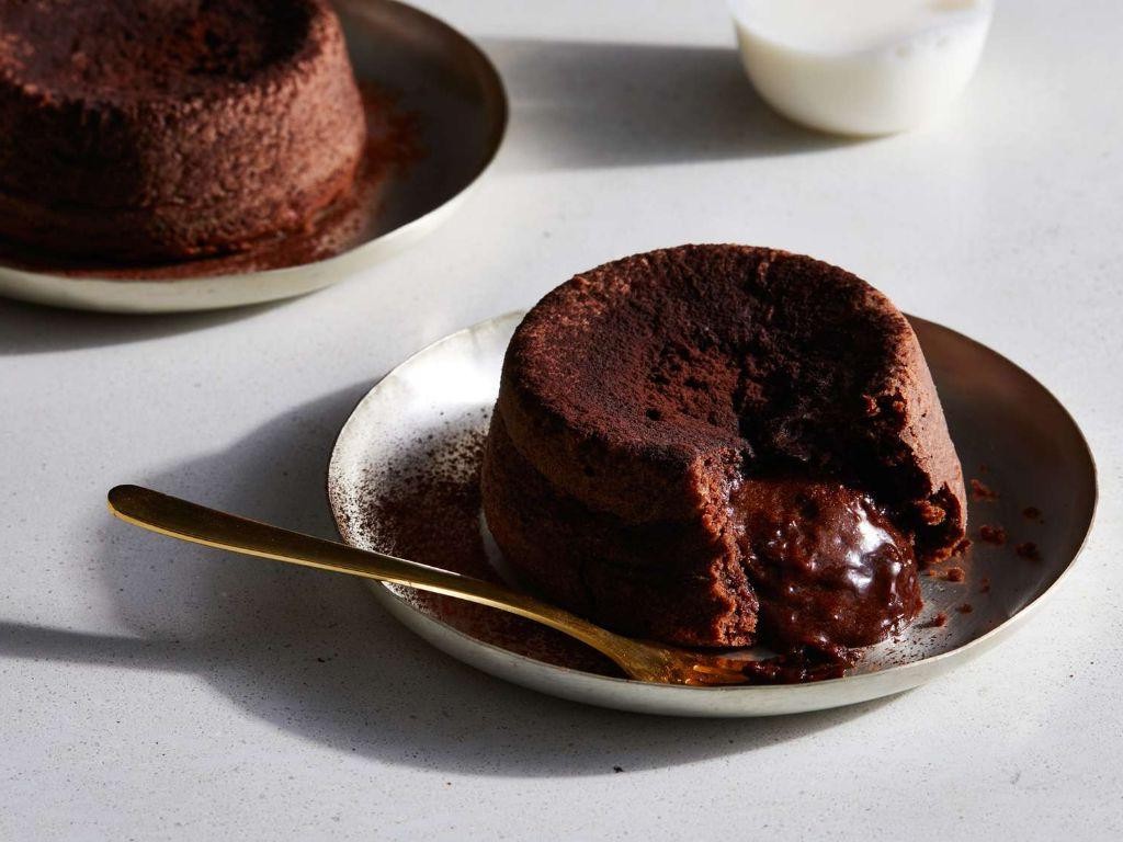 Molten Dark Chocolate Lava Cake