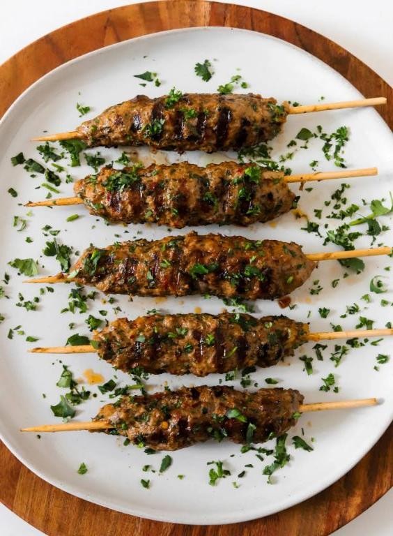 Moroccan Beef Kefta Kebabs