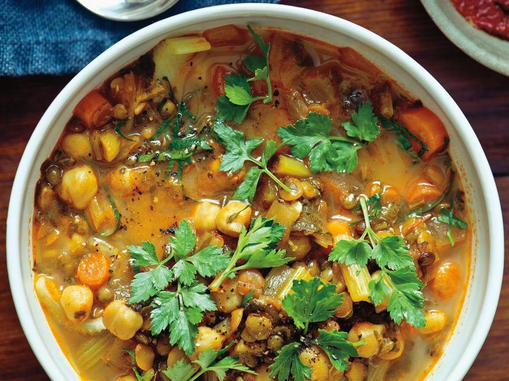 Moroccan-Spiced Root Vegetable Soup