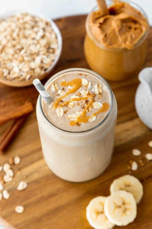 Oatmeal Honey Nut Smoothie