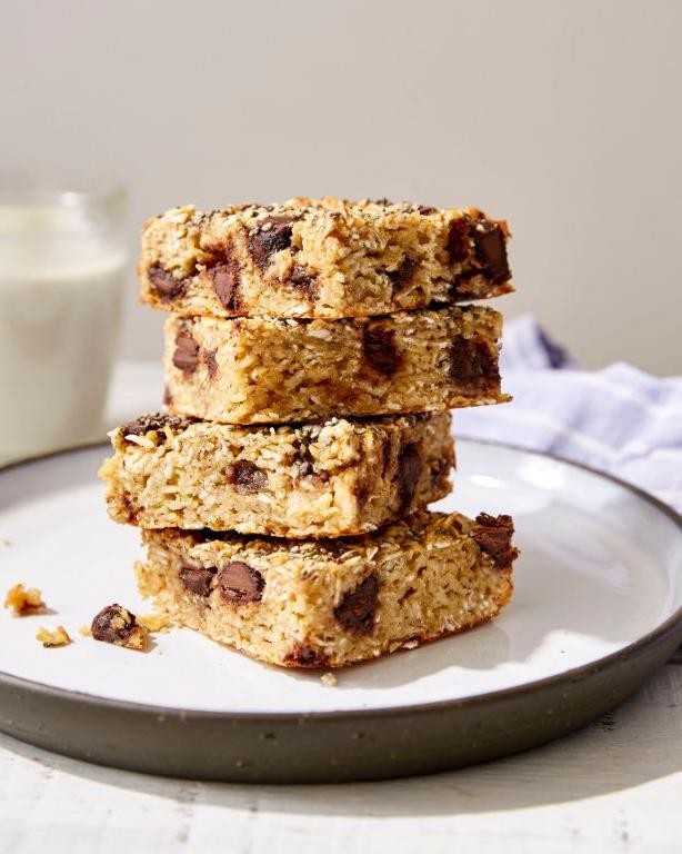 Oatmeal Raisin Chia Seed Bars