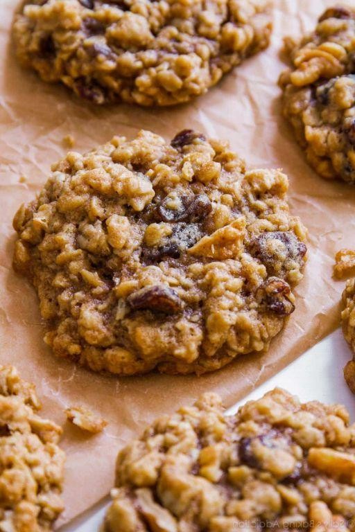 Oatmeal Raisin Cookies with No Chill Time