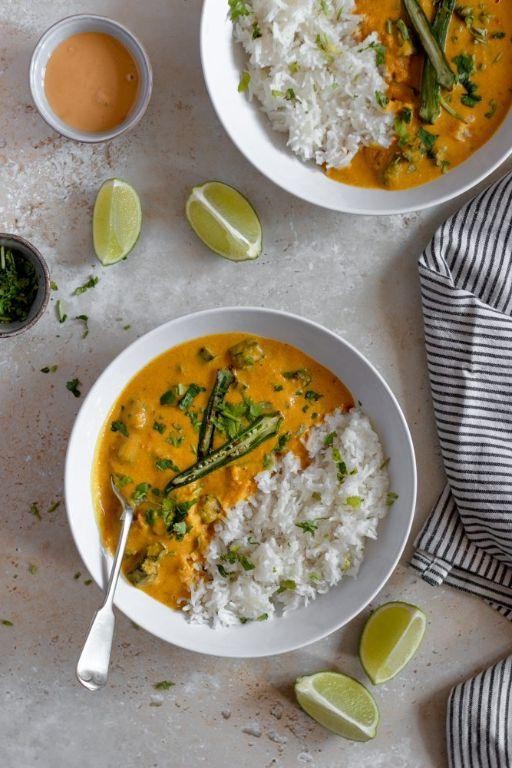 Okara Coconut Curry
