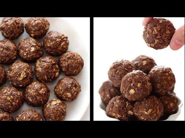 Okara Peanut Butter Energy Bites