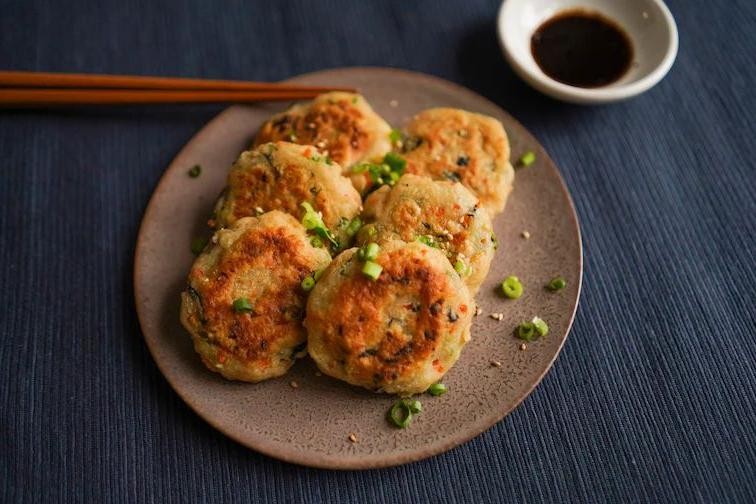 Okara and Carrot Patties