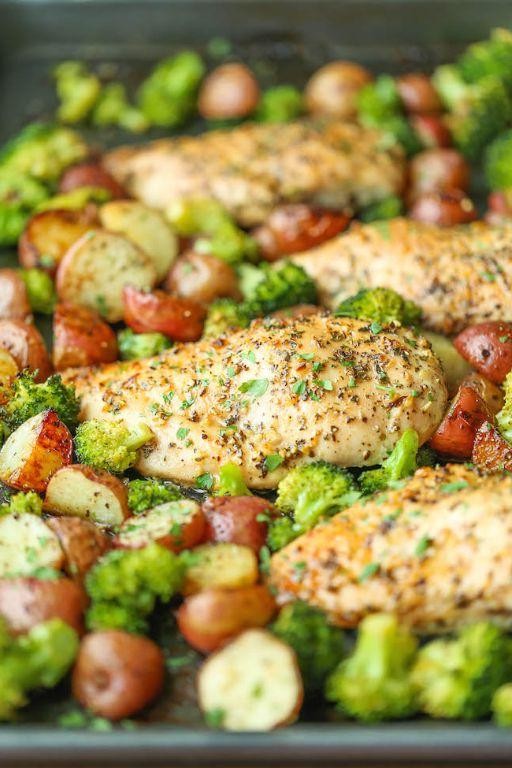 One-Pan Honey Garlic Chicken and Veggies