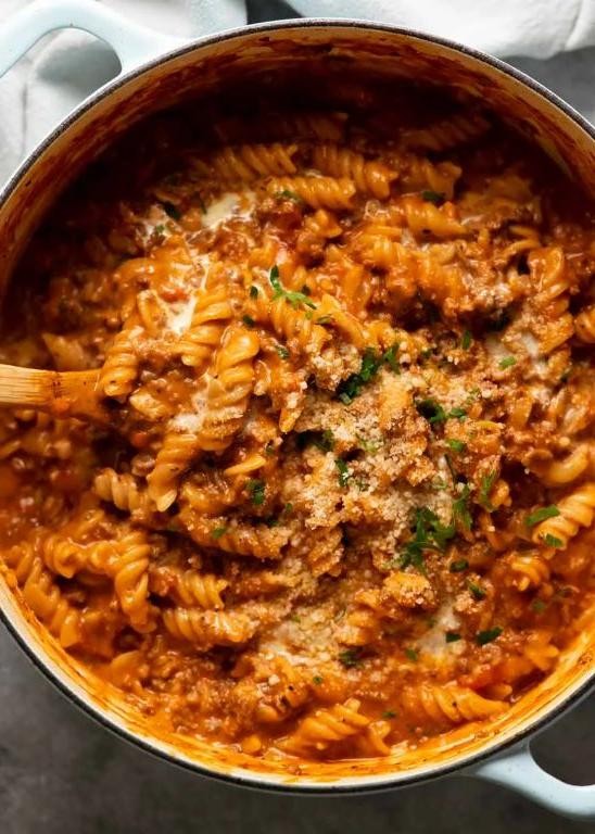 One-Pot Beef Pasta