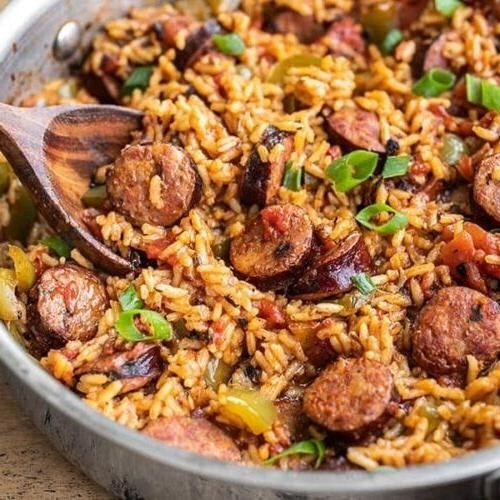 One-Pot Cajun Sausage and Rice