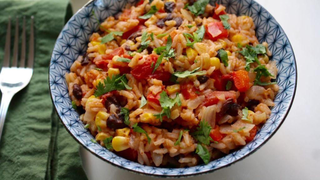 One-Pot Mexican Rice with Black Beans