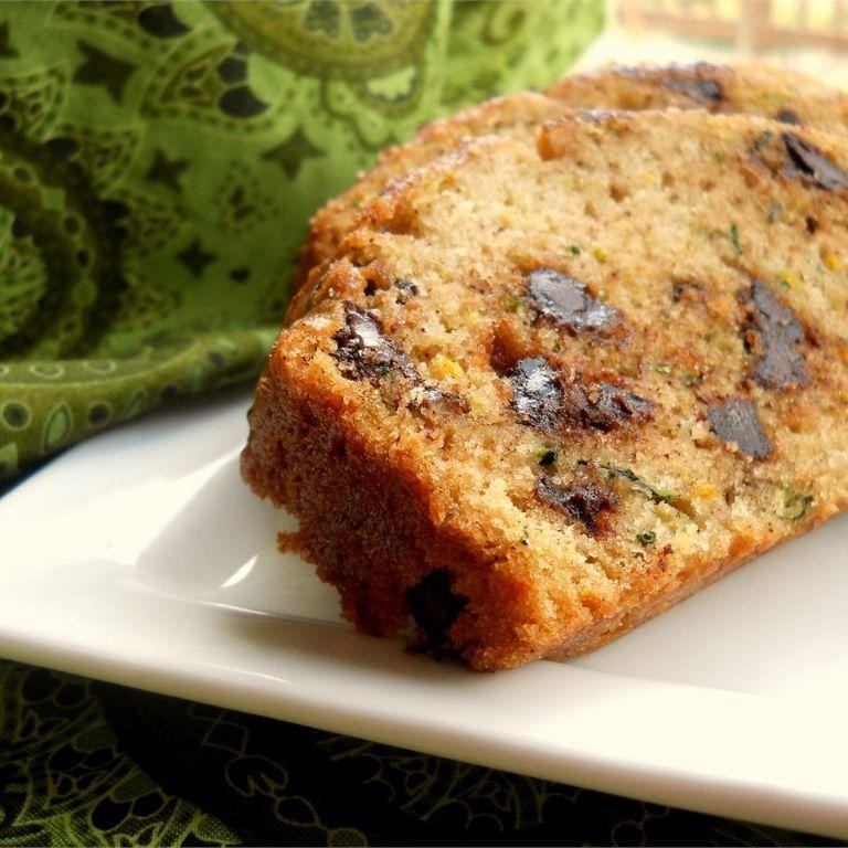 Orange Chocolate Zucchini Bread