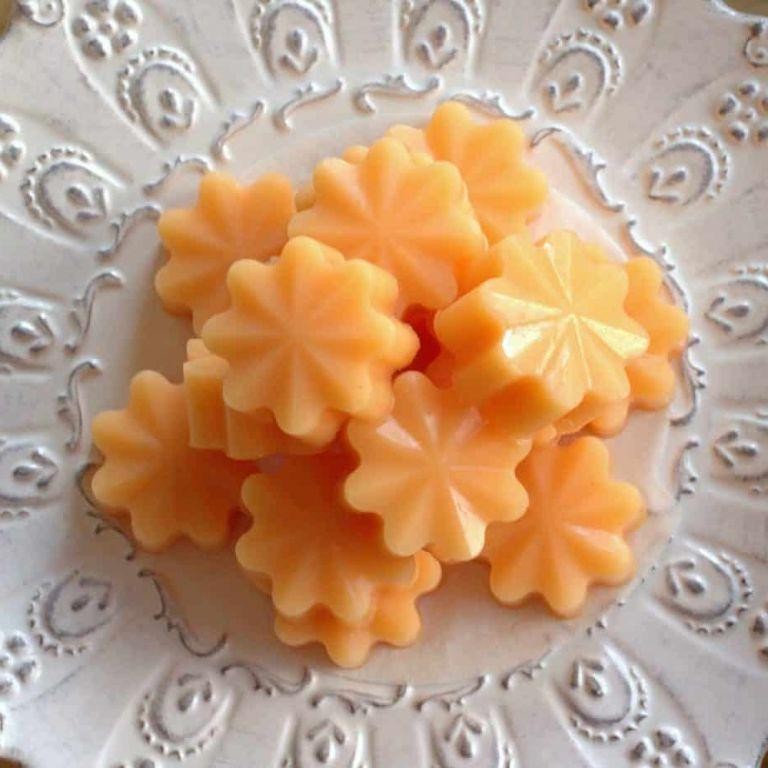 Orange Creamsicle Candy Mold Gummies