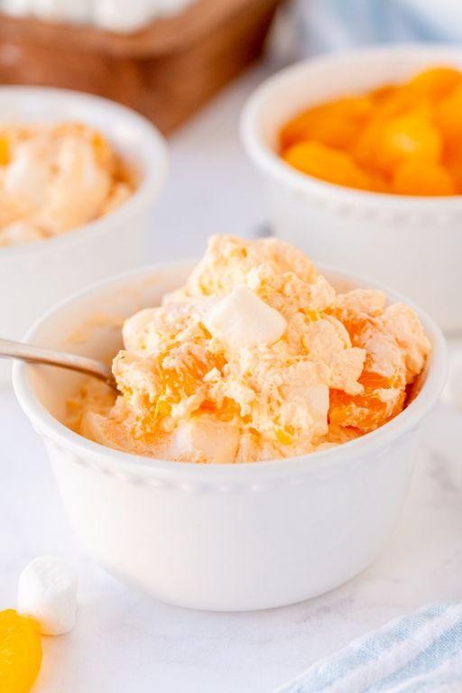 Orange Creamsicle Jello Pudding with Cool Whip