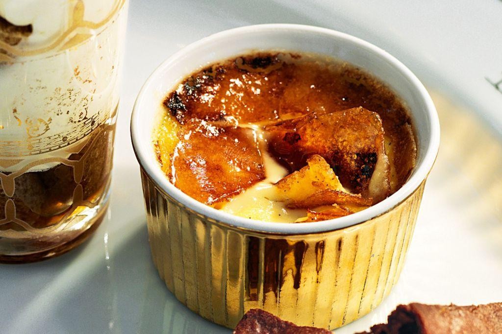Orange Ginger Crème Brûlée