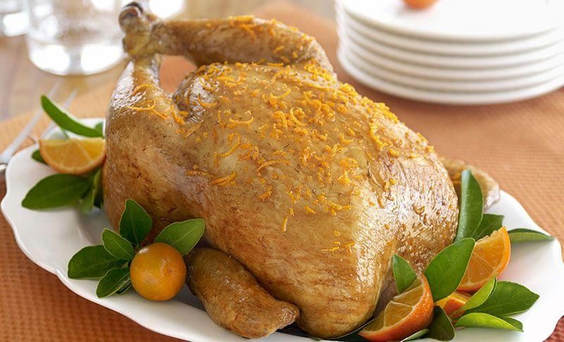 Orange Ginger Whole Chicken