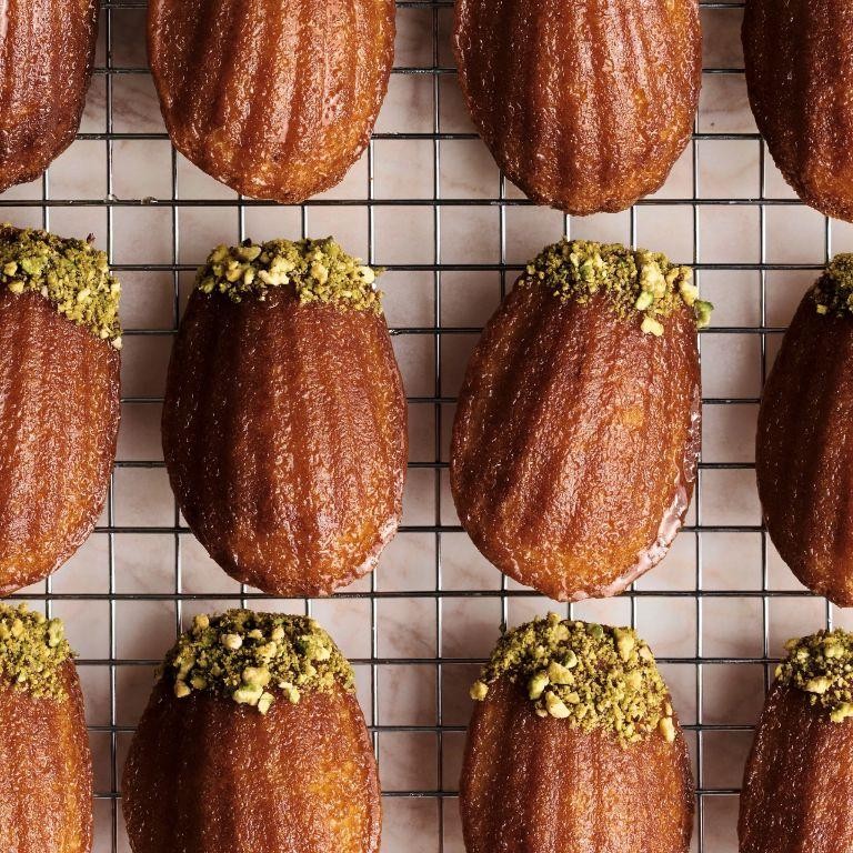 Orange Honey Madeleines