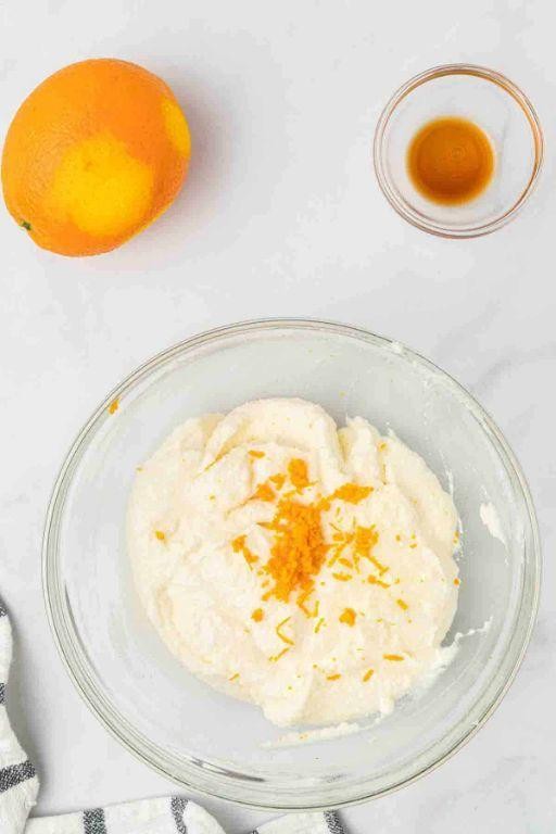 Orange Zest Cannoli Filling