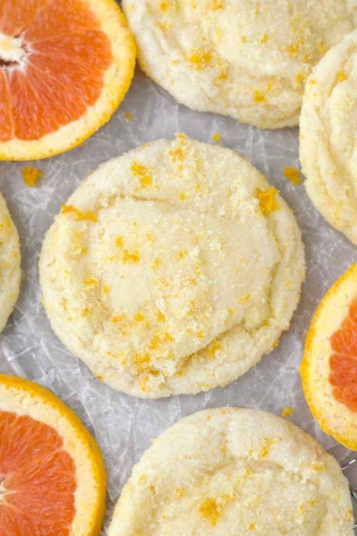 Orange Zest Gluten Free Sugar Cookies