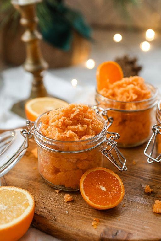 Orange and Sugar Scrub