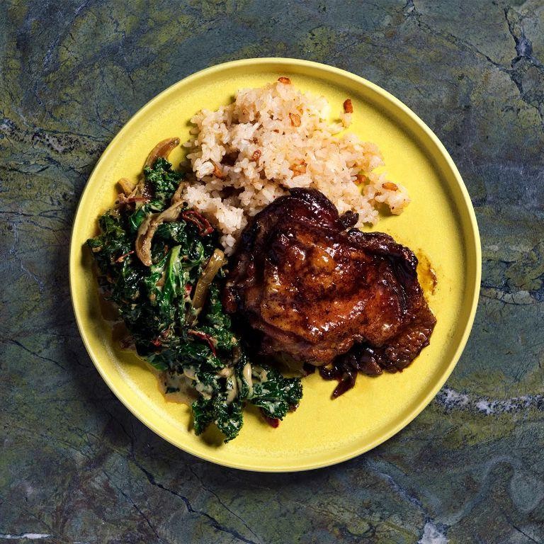 Oven-Baked Chicken Adobo with Crispy Skin