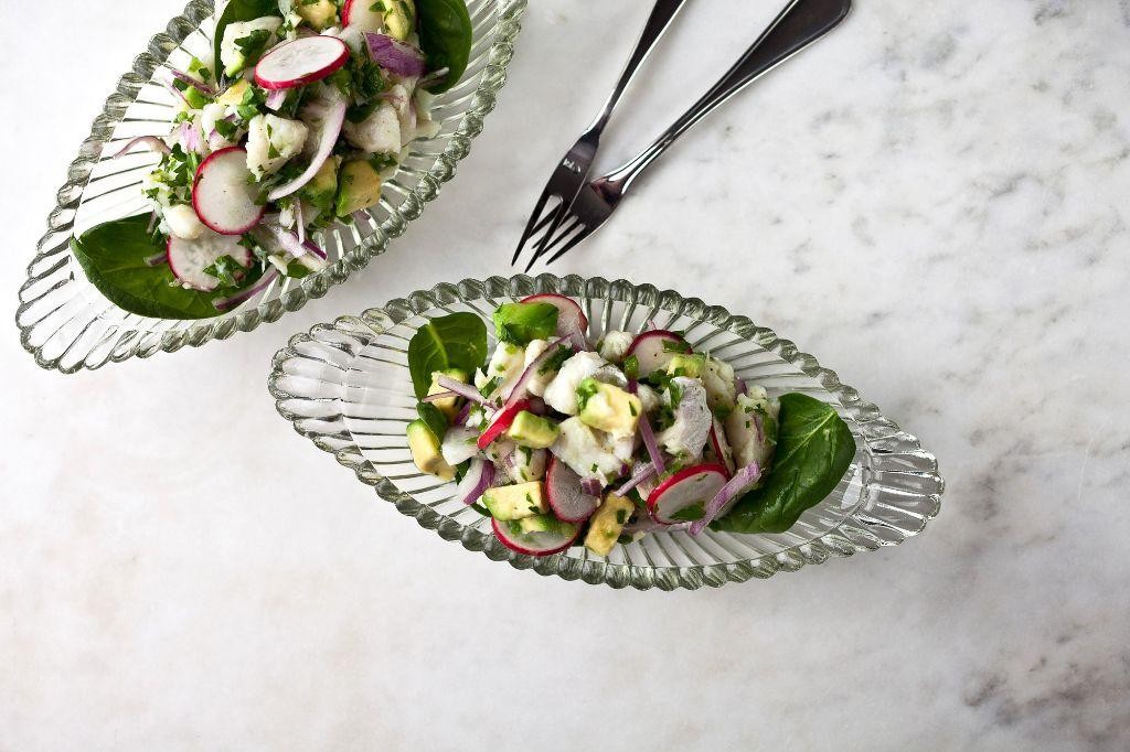 Pacific Cod Ceviche with Avocado