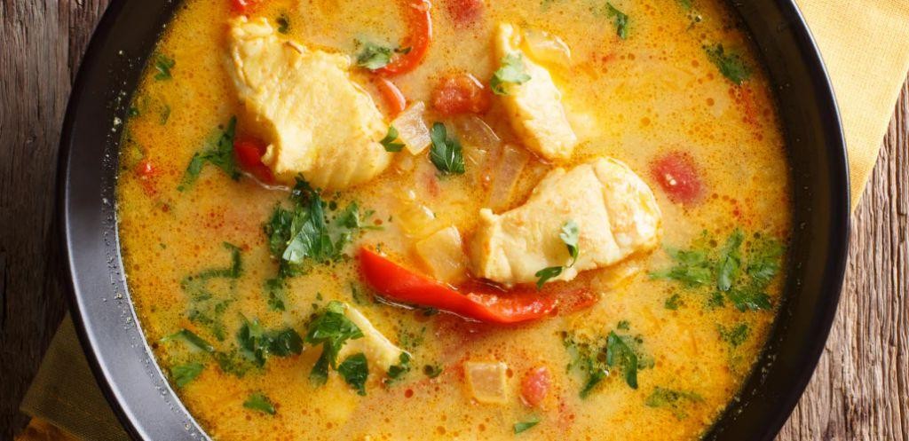 Pacific Cod Curry with Coconut Milk