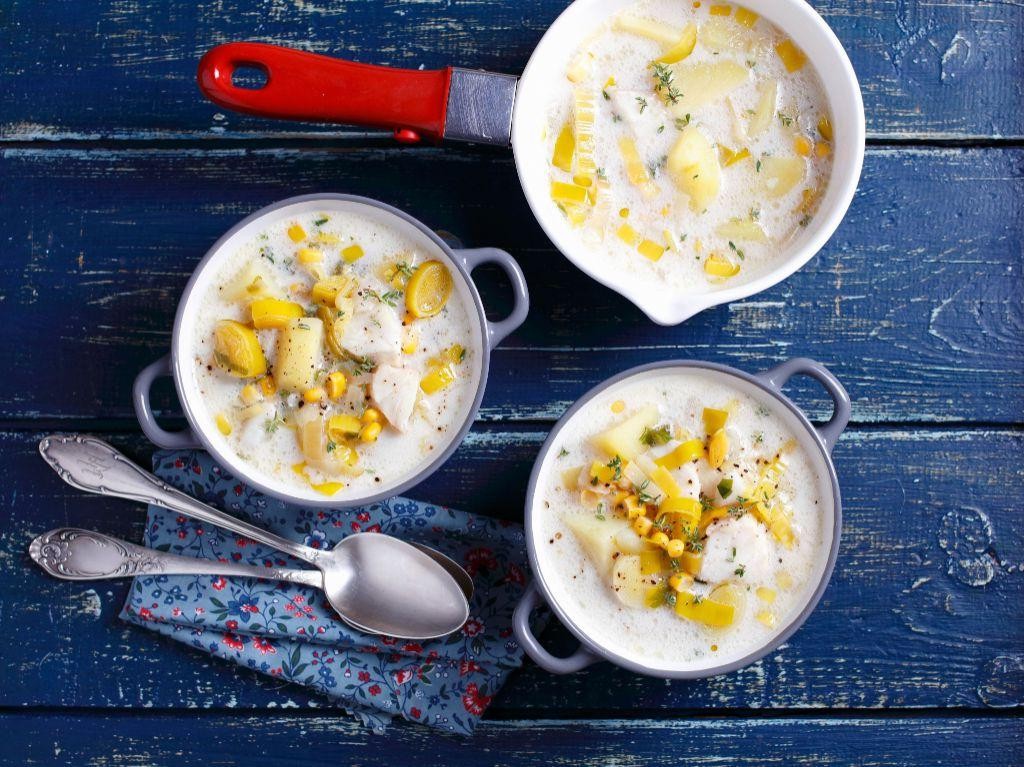Pacific Cod Stew with Potatoes and Leeks