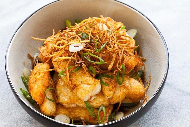 Pacific Cod Stir-Fry with Ginger and Soy