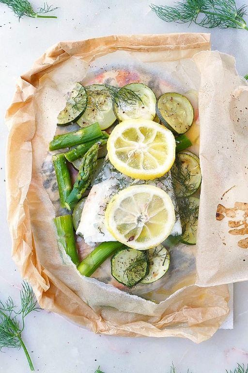 Pacific Cod en Papillote with Vegetables