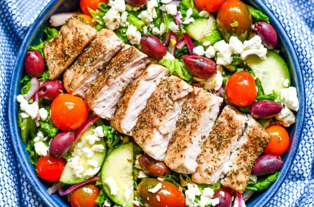 Paddlefish Salad with Citrus Vinaigrette