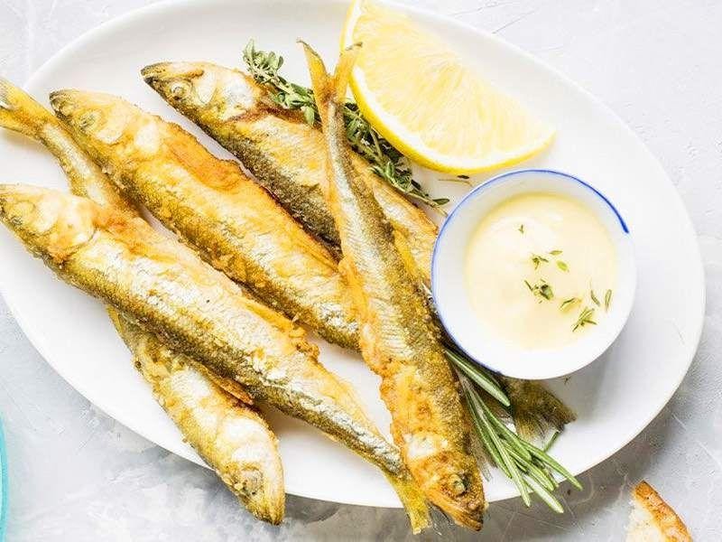 Pan-Fried Smelt with Lemon Garlic Butter