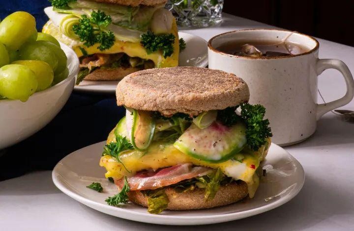 Pancetta and Egg Breakfast Sandwich