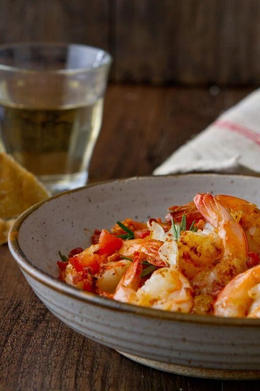 Pancetta and Garlic Butter Shrimp