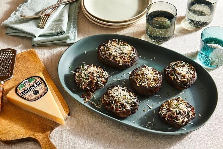 Pancetta and Parmesan Stuffed Mushrooms