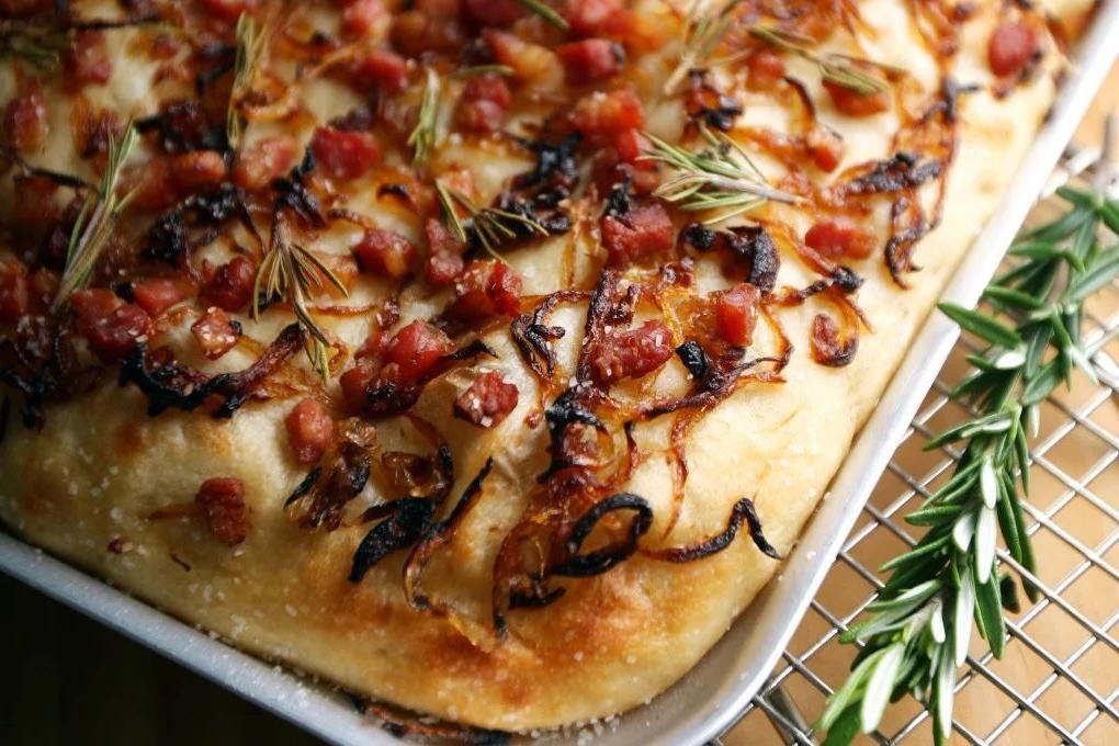 Pancetta and Rosemary Focaccia