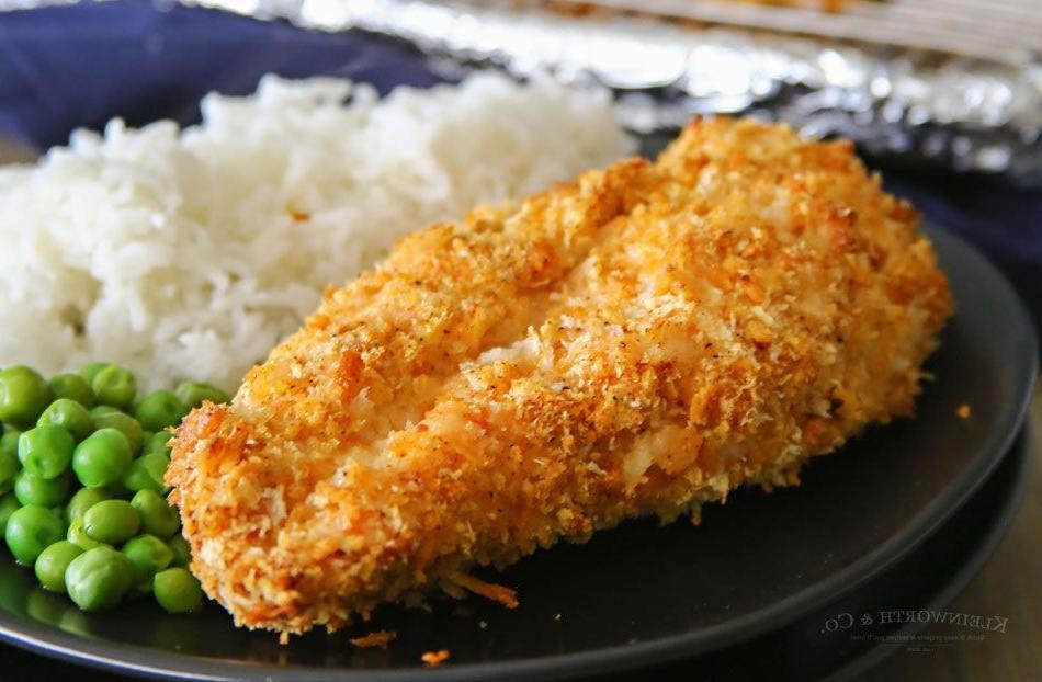 Panko Chicken Breast with Sriracha Mayo