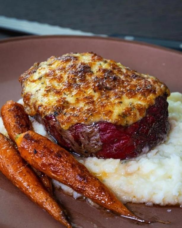 Parmesan Crusted Sirloin Steak