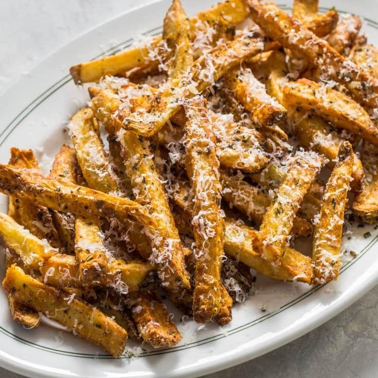 Parmesan and Black Pepper Pommes Frites