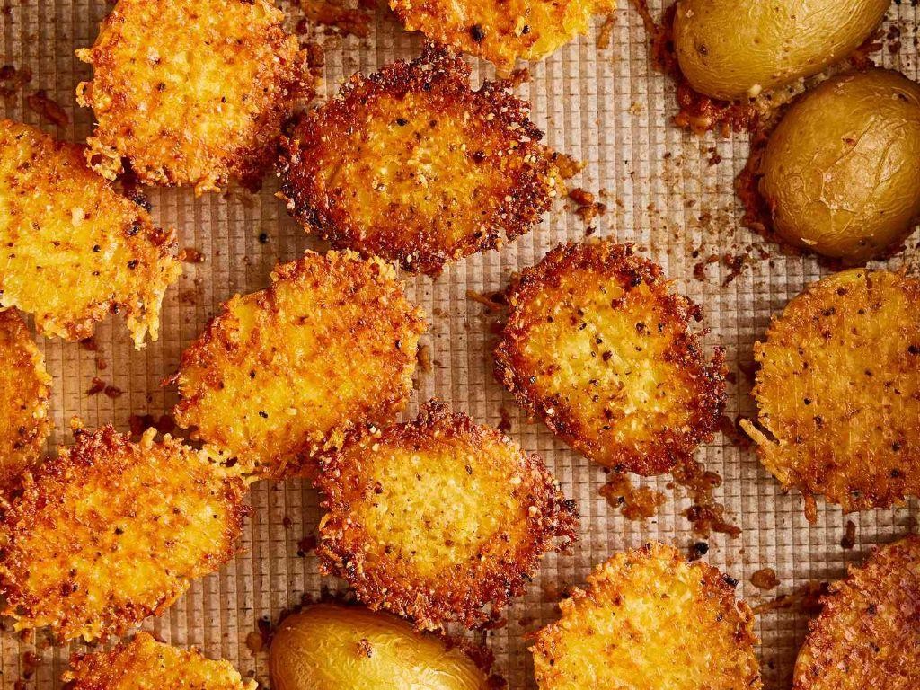 Parmesan-Crusted Roasted Potatoes