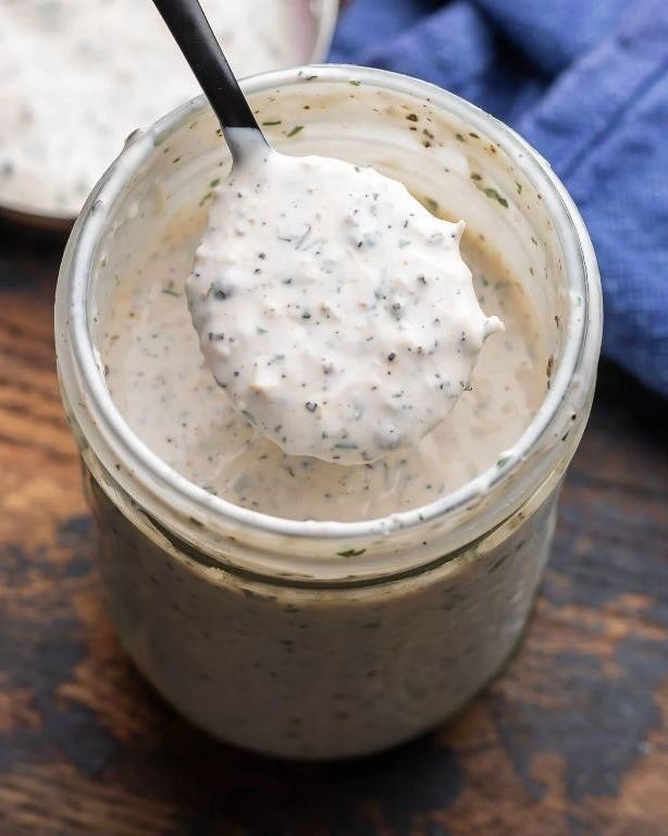 Parmesan-Peppercorn Caesar Dressing