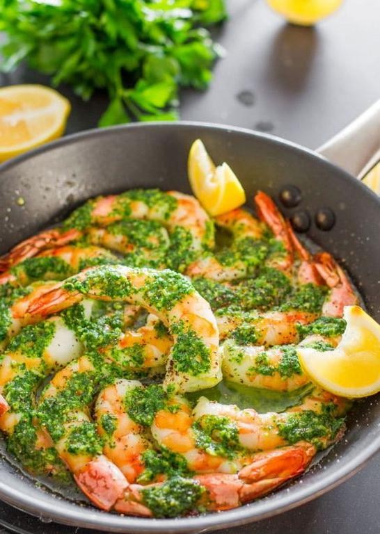 Parsley and Garlic Butter Shrimp